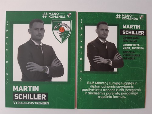 Zalgiris Kaunas 20/21 euroleague season basketball cards. Former NBA players - 第 17/20 張圖片