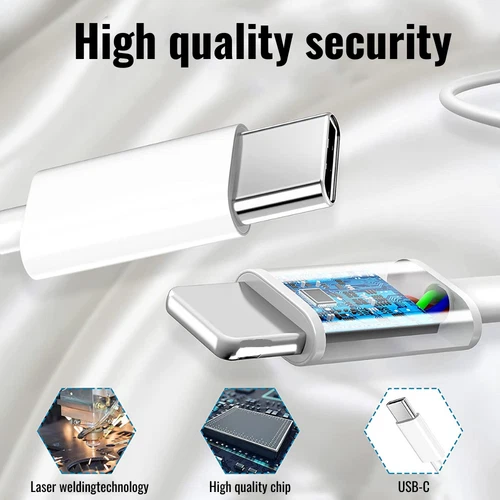 Fast Charger USB-C Charging Cable For iPhone 14 13 12 11 Pro Max XR 8 Plus iPad - Picture 5 of 13