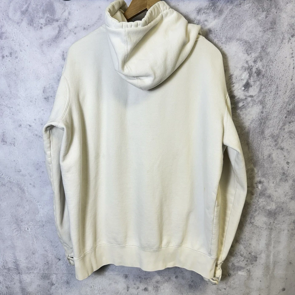 Sudadera con capucha Element Skate vintage para hombre XL 24,5x2 blanca cremallera Y2K monopatín Foto 2 de 4