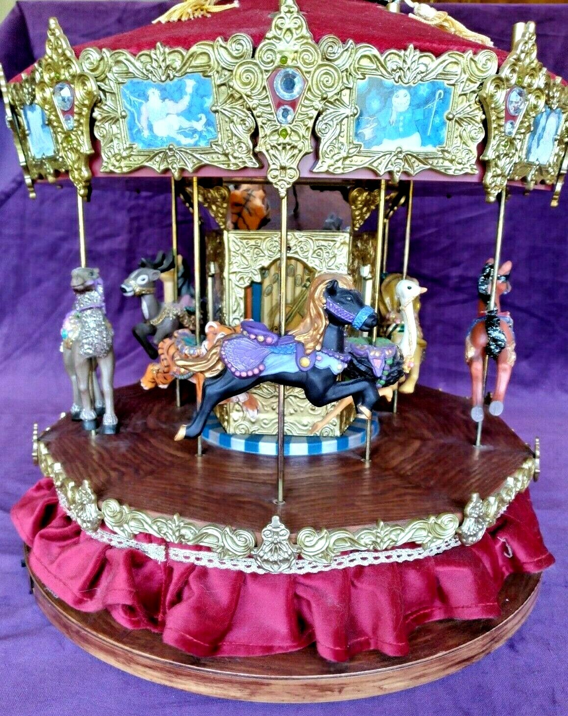 レトロ な クリスマス　飾り holiday carousel レトロ な クリスマス 飾り holiday carousel 【公式通販】