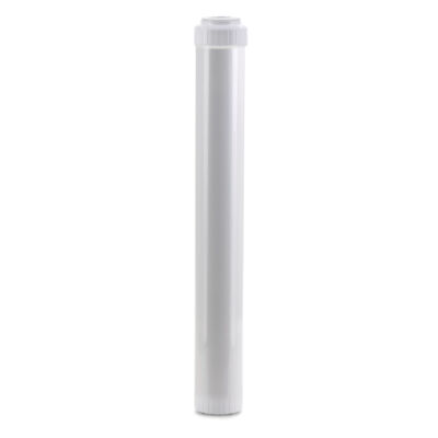White Empty Water Filter Cartridge For Pre or Post Use Durable 2.5'' x 20''
