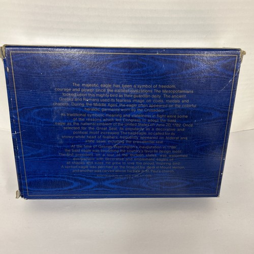 Avon Vintage United States 1776 Bicentennial 1976 Glass Plate and 2pc Soap Set - Picture 2 of 5