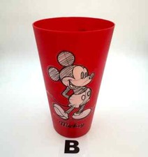 Disney Mickey Mouse Tumbler 32oz Plastic Cup Glass