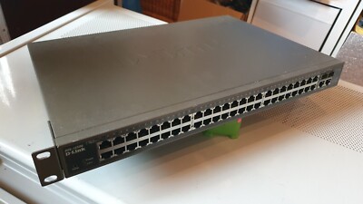 Switch Gigabit Netzwerk Ethernet D-Link DES-1250G EES1250GM.A4G 48 Anschlüsse