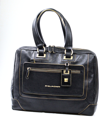 PIQUADRO CA2216S40 NE BORSA PORTADOCUMENTI CON FIANCO ESPANDIBILE | eBay