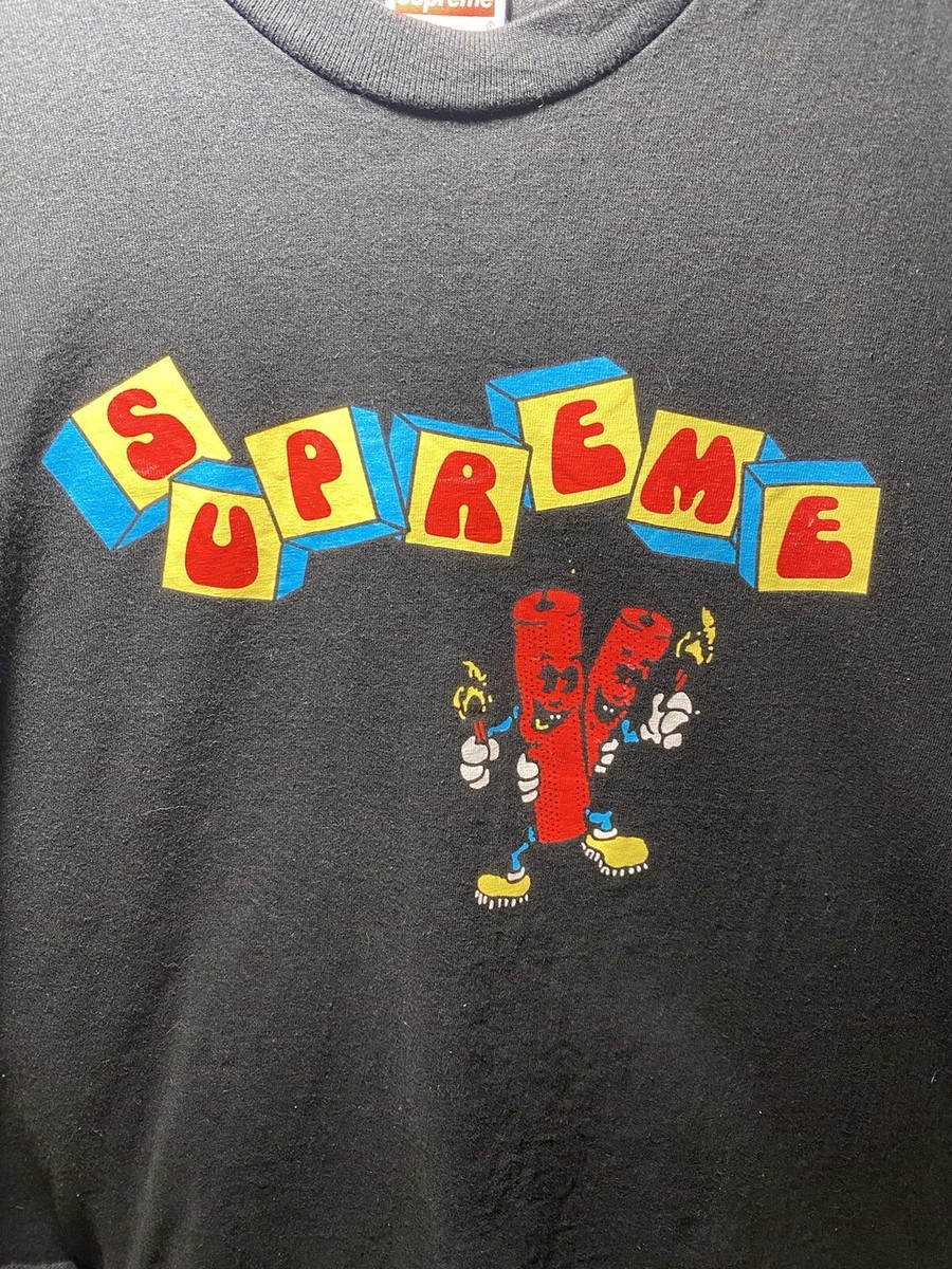 Supreme SS19 Dynamite Graphic T-Shirt Black Men's Large L | eBay