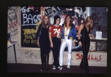Joan Jett & the Blackhearts Band Graffiti Photo Shoot Original 35mm Transparency