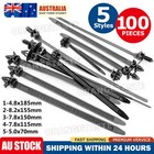 <!--F#f_0-->100x Car Line Cable Ties Zip Tie Wrap Push Rivet Clip Wiring Loom-Harness / New<!--F/-->
