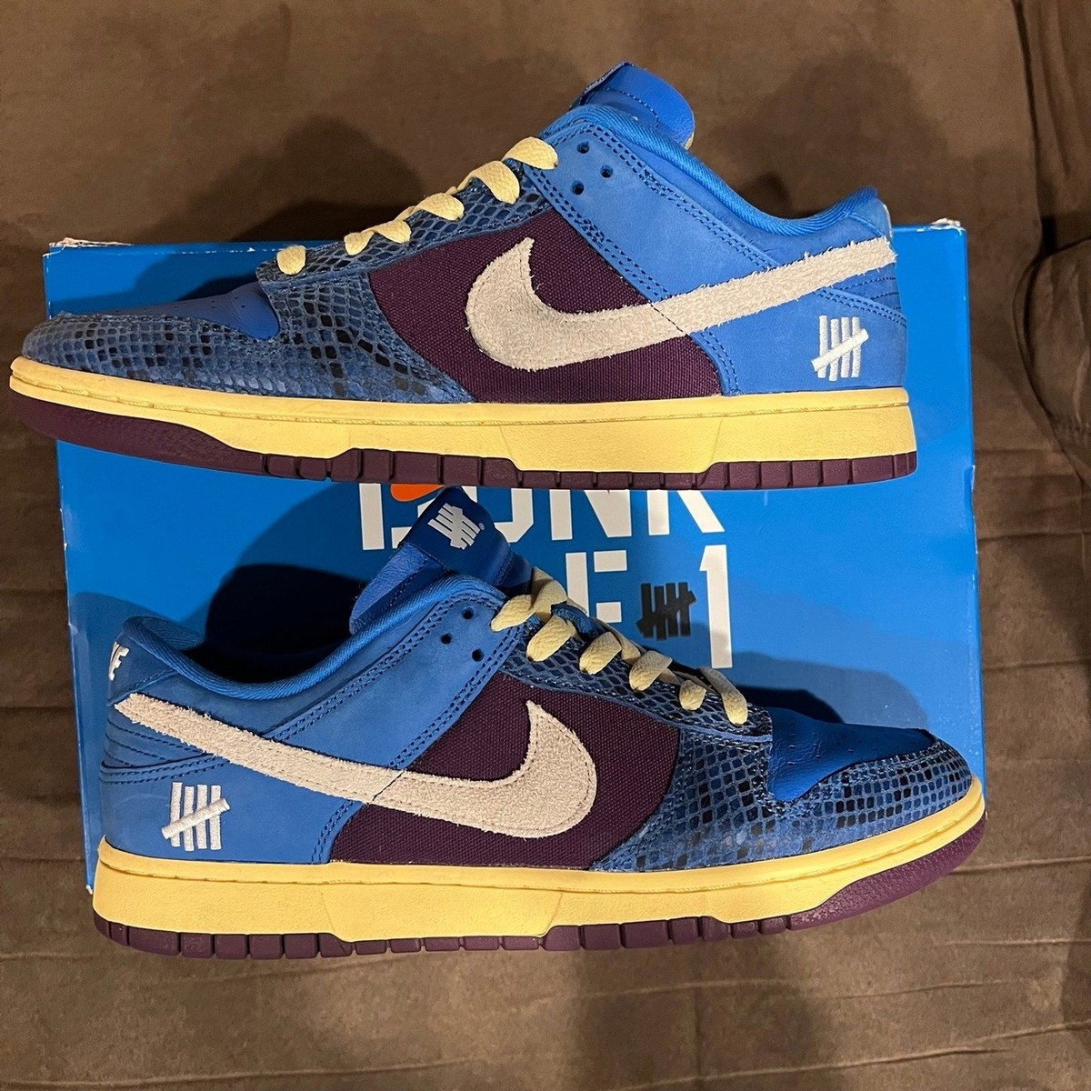 NIKE UNDEFEATED X DUNK LOW DUNK VS AF1限定 Undefeated X Dunk Low 'Dunk Vs AF1' - Nike - DO9329 001