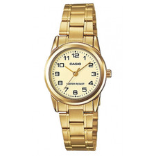 CASIO LTP-V001G-9BUDF OROLOGIO DONNA ACCIAIO DORATO 26mm SOTTOCOSTO