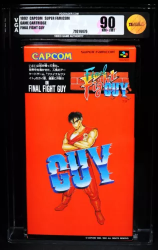 VGA 90 Final Fight Guy Japanese 1992 Graded CAPCOM Super Famicom JPN Unopened