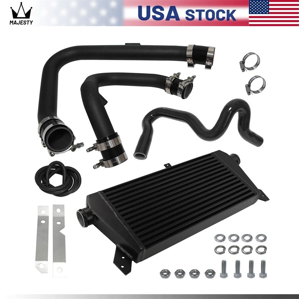 Kit de intercooler de montaje delantero de actualización para VW Passat Audi A4 B5 1996-2001 1,8T BK Foto 3 de 4