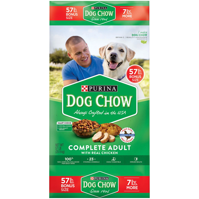purina dog chow adult chicken