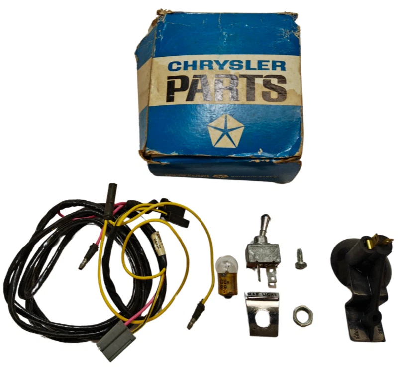 Plymouth Valiant Dart 1968-1969 paquete de luces de mapa de cortesía NOS 2864322. Foto 2 de 4