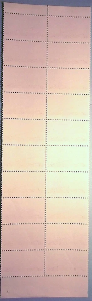 PR China stamps W14 Nanjing Bridge MNH Inscription Block of 20 w/ 2 edges Sc1004 - Image 2 of 4