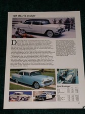 1955 Chevy 150 210 Delray Info Spec Sheet 55 Club Coupe-handyman-police 1955 Chevy 150 210 Delray Info Spec Sheet 55 Club Coupe-handyman-police