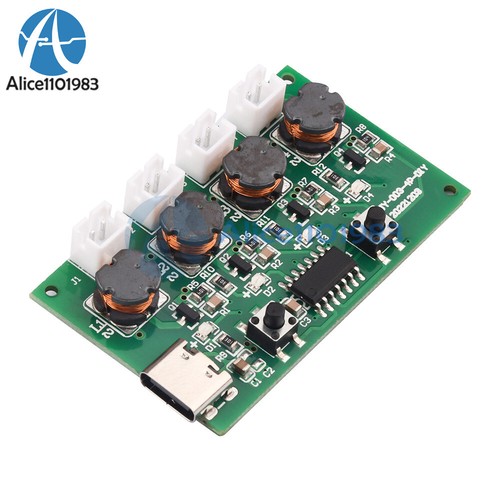 DC 5V Mini Humidifier DIY Kits Mist Maker Driver Board 4 Fogger Film Atomizer - Picture 3 of 23