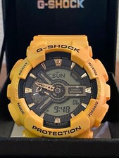 G Shock GA 110CM 9AJF Military Yellow Camouflage 2014 Model Fashion Watch