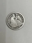 1840-O Seated Liberty Half Dime Damaged See Pic