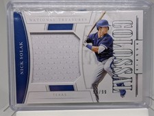 2020 National Treasures Rookie Colossus Patch /99 Nick Solak #RCM-NS