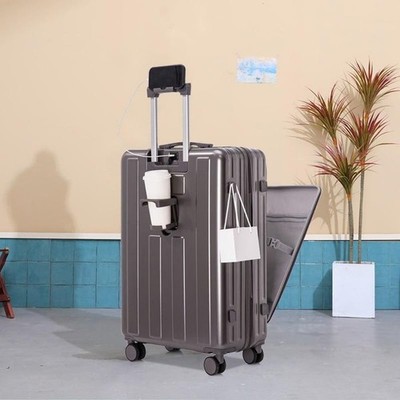 20'' Handgepäck Hartschalenkoffer TSA-Schloss USB Spinner Rollen