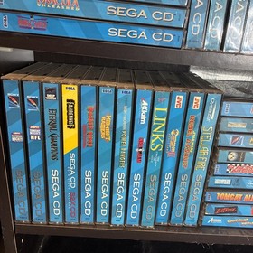 Sega CD Massive Lot of 90 Games!