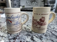 Pre Prohibition East St Louis New Athens Illinois Brewing Company Stein Set