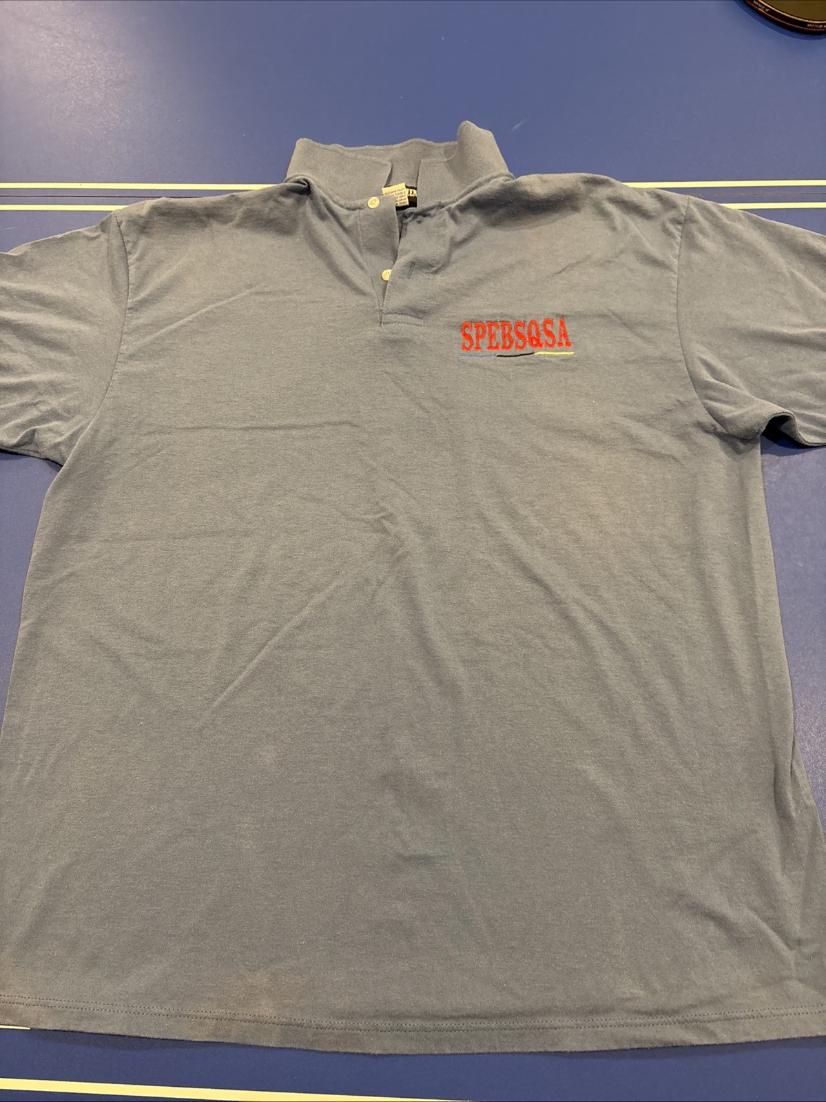 VTG SPEBSQSA Barber Shop Quartet Collar Shirt Men’s XL