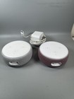 Amazon Echo Dot 3rd Gen Lot of 2 Smart Speakers Works – 1 Power Adapter