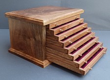 Coin Cabinet Solid Walnut Coin Purse