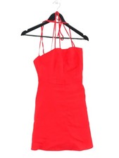 NA-KD A-Line Midi Dress in Red
