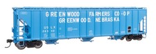 Walthers HO 55' Evans 4780 Covered Hopper Greenwood USLX 26330 106190