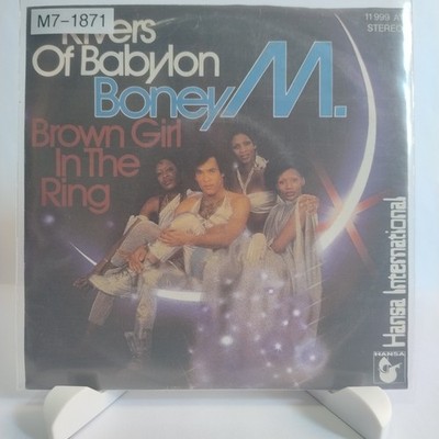 Boney M.   Rivers Of Babylon, 7'' Vinyl (P/G-), Hansa, M7-1871
