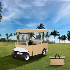 VEVOR 4 Passenger Driving Enclosure Golf Cart Cover Fits EZ GO, Club Car, Yamaha