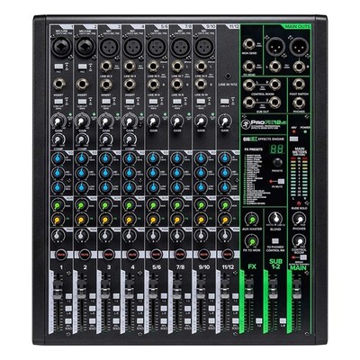 MACKIE ProFX12v3 アナログミキサー 現行品 美外箱有り MACKIE ProFX12v3【USB端子内蔵アナログミキサー】 ｜イケベ楽器店