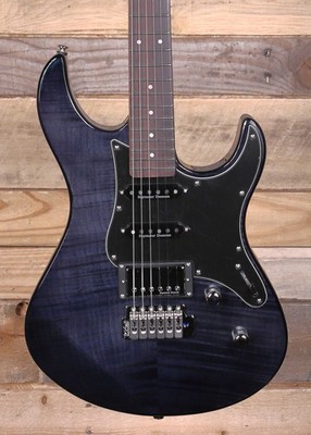 Yamaha PAC612VIIFM Pacifica Electric Guitar Translucent Black | eBay