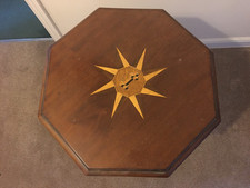 Folding Table Vintage Antique - Marquetry