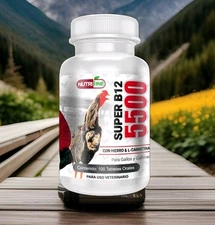 B12 5500 Super Vitamina B12 5500 Racehorses/caballos/gallos/chickens
