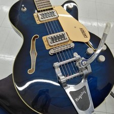 GRETSCH G5655T-QM Used Maple body Maple neck Laurel fingerboard Blue w/Gig case