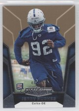 2010 Topps Unrivaled Rookie Gold 487/499 Jerry Hughes #141 0a6