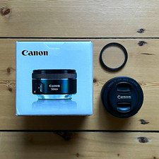Canon EF 50mm f/1.8 STM Prime Standard Lens, Canon EF Mount, AF/MF, 49mm