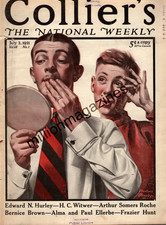 1921 Colliers July 2 - First Mustache; Sports reporting; women are like that.