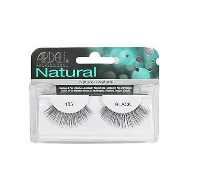 074764650023 Ardell Rzęsy i akcesoria Natural 105 1 para sztucznych rzęs Black (