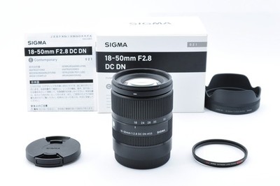 SIGMA 18-50mm f/2.8 DC DN Contemporary Objektiv Sony E von JP [N MINT in...
