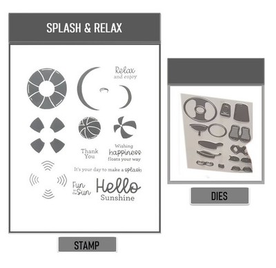 SPLASH & RELAX Clear Stamps And Dies DIY Scrapbooking Stamping Valentine Craft
