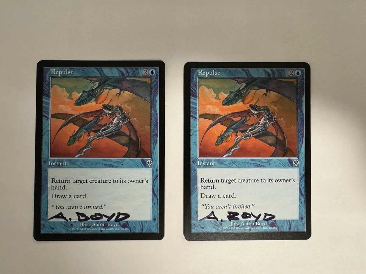 Magic The Gathering - Repulse (Repulsione) - Carta Singola Dall'espansione Invasion - Common - 2