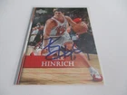 KIRK HINRICH SIGNED 2007-08 UPPER DECK CARD #116 BULLS SET BREAK