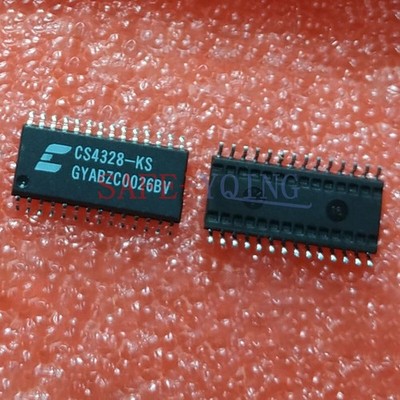 1PCS CS4328-KS 18-Bit,Stereo D/A Converter for Digital Audio SOP28 NEW *uq