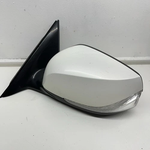 2014-2024 Infiniti Q50 Passenger (RH) Side Rear View Power Mirror White Used!