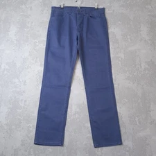 Levi's 511 Jeans Men's W34 X L32 Navy Denim Cotton Straight Leg 5-Pocket Design